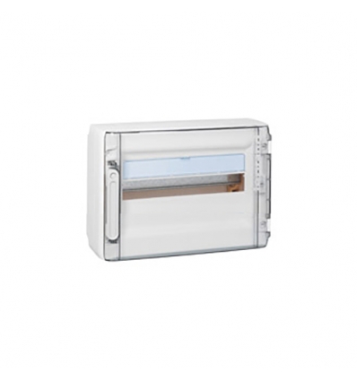 Legrand opbouwkast 1 rij-18 mod. doorzichtige deur - XL³ 125