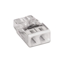 Wago Steekklem 2x0,5-2,5mm transparant wit - 100 stuks - 2273-202