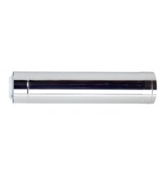 UBBINK Rolux verlengstuk 80/125 - 2.00m Inox/PP - 0702879