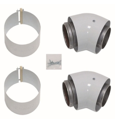Vaillant courbe concentrique 80 X 125 Alu/Métal 45gr (2st) - 303611