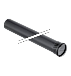 Geberit Tuyau Silent PP (longeur 50cm) 75 x 2,6 mm  avec 1 manchon noir