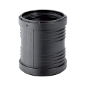 Geberit Silent-PP steekmof FF 110 x 110 mm zwart