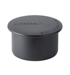 Geberit Silent-PP bonnet M 90 mm pour manchon noir