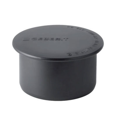 Geberit Silent-PP stop M 40 mm voor mof zwart