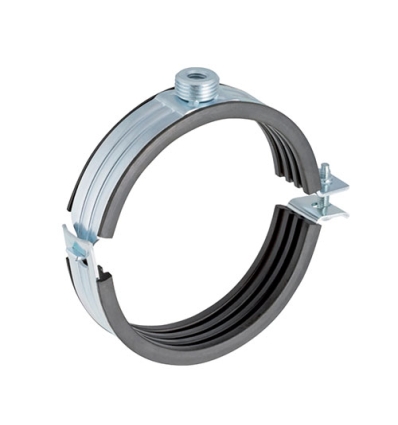 Geberit PE Silent-DB20 M10-1/2 x 56 mm galva beugel met rubber inlage
