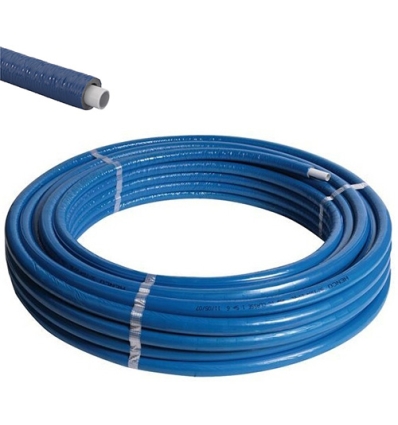 Henco tube pré-isolé RIXc (6mm) 26 x 3,0 - 0,3 mm bleu longeur 50 mètre