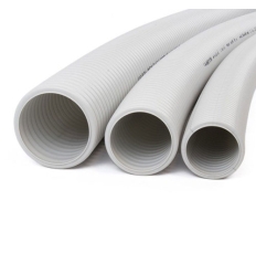 Begetube Profi-Air ventilatieflexibel (rollengte 50m) antistatisch en antibacterieel 90 mm - grijs 