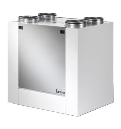 Vasco D350 ventilatie-unit met warmterecuperatie – wandmodel - 11VE00044