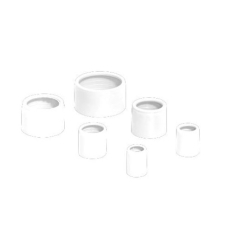Helia Entrée, résistant aux chocs, Ø 50 mm - sans halogène - blanc pur  RAL 9010 - 200 pièces