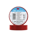 3M Ruban électrique vinyle Temflex 165, Rouge, 19mm x 20m