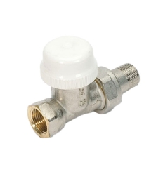 Begetube Ø1/2" rechte radiatorkraan thermostatiseerbaar - 120040026