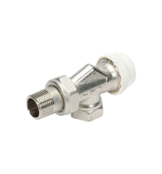 Begetube Ø1/2" haaks omgekeerde radiatorkraan thermostatiseerbaar met instelbare kv – waarden - 135040026
