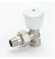Begetube Ø1/2" haakse radiatorkraan niet thermostatiseerbaar - 130044026