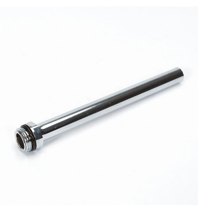 Begetube verchroomde verbindingspijp voor muuraansluiting met muurinbouwdoos 1/2" (met o-ring) x 15 mm lengte 16 cm - 409020512