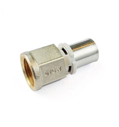 Begetube Ø5/4"F x 40/3,5 modèle droit female - raccord à sertir pour Alpex - 308013177