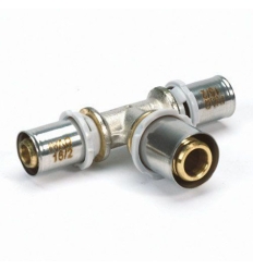 Begetube Ø16 x 20 x 16 T-stuk middelste aansluiting vergroot - Alpex koppeling - 328351818