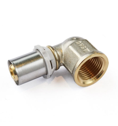 Begetube Ø4/4"F x 32/3 modèle équerre 90° - raccord à sertir pour Alpex - 318013066