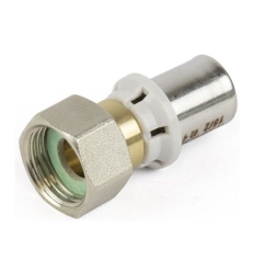 Begetube Ø3/4"F x 26/3 perskoppeling met vlakke dichting - Alpex koppeling - 501280556