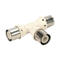 Begetube Ø20/2 pièce-T raccordement égal - raccord à sertir pour Alpex en plastique (PPSU) - 88620300