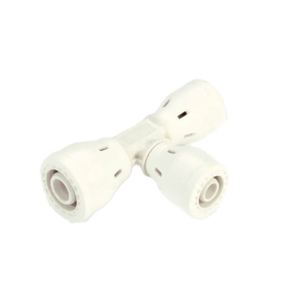 Begetube Ø26/3 x 20/2 x 20/2 raccord à clipser T, milieu et 1 côté réduit pour tubes Alpex - 329353556