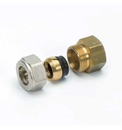 Begetube Ø1/2"F x 12mm klemkoppeling binnendraad voordunwandige metalen buis - 302012604