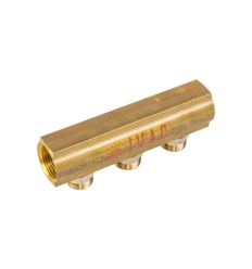 Begetube Ø1" + 3xM24 collecteur 1" avec nipples prémontés sans purge - 200101003