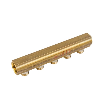 Begetube Ø3/4" + 5xM24 collecteur 3/4" avec nipples prémontés sans purge - 200071005