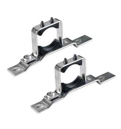 Begetube Ø4/4" ophangbeugel enkel voor messing collectoren - 2 stuks - 280001110