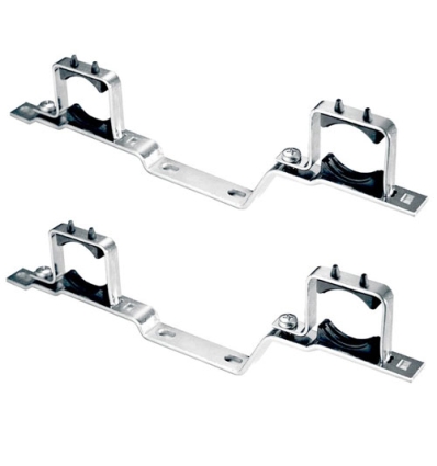 Begetube Ø4/4" attache double pour collecteurs en laiton matricé - 2 pièces - 280002210