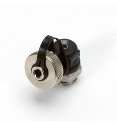 Begetube Ø1/2"M kunststof vuil- en aflaatkraan met O-ring (draaibaar) - 283000005