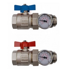 Begetube Ø1"MF kit de vannes avec thermomètres - 278110100