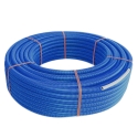 Begetube Ø18 x 2 bleu tube Alpex duo pour chauffage et sanitaire avec gaine (ATG certifié) - 50 mètre - 800292050