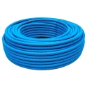 Begetube Ø16 x 2 bleu / marque rouge tube Alpex pour chauffage et sanitaire avec gaine (twin) ATG certifié - 50 m - 822170050