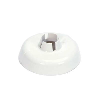 Begetube Ø15 - 16 rosace simple blanc - 611001115