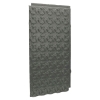 Begetube 100 x 50 x 3 cm plaque profilée noir - boîte avac 12 plaques ou 6m² - 600000030