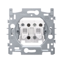 Niko Socle pour interrupteur pour volets, verrouillage électrique, 10 AX/250 Vac, bornes à vis - 170-05900 