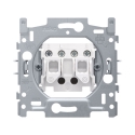 Niko Sokkel voor rolluikdrukknop voor elektronische sturingen, 10 A/250 Vac, schroefklemmen - 170-25900