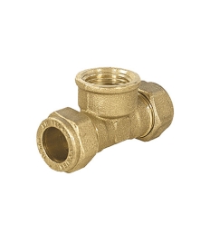 Comisa 15x1/2"Fx15 Té de transition à compression