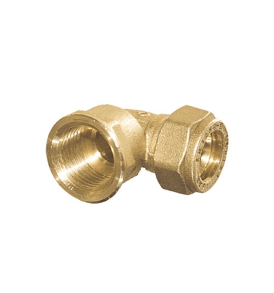 Comisa 15x3/8" F Coude 90° de transition à compression