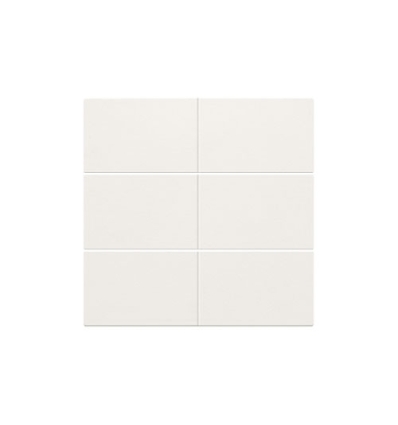 Niko Afwerkingsset voor 6-voudige potentiaalvrije drukknop 24 V, white - 101-60050