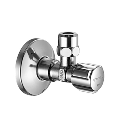 Schell Comfort haakse hoekstopkraan 1/2 x 10 mm - chroom - Belgaqua gekeurd - met dubbele terugslagklep - 052760699