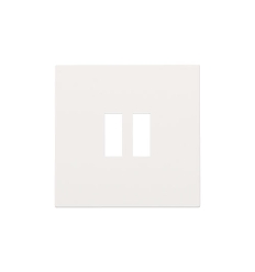Niko Afwerkingsset voor dubbele USB-A-lader, white coated - 154-68001