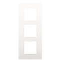 Niko Drievoudige afdekplaat met 60 mm centerafstand, verticaal Niko Intense white - 120-76300