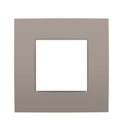 Niko Enkelvoudige afdekplaat Niko Intense bronze - 123-76100