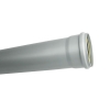 Wavin PVC buis Benor 110 x 3,2 mm grijs met mof - lengte 5 meter - 1012111005