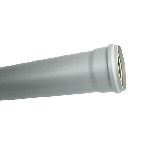 Voorkeur Voldoen fusie Wavin PVC buis Benor 125 x 3,2 mm grijs met mof - lengte 3 meter -  1012112003 - Semmatec
