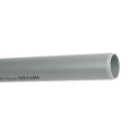 Wavin PVC tuyau Benor 75 x 3,0 mm gris sans manchon - longeur 4 mètre - 3022007004