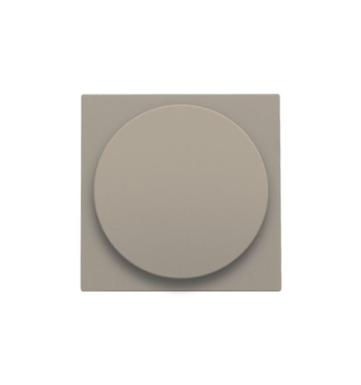 Niko Set de finition pour variateur à bouton rotatif ou extension, incl. bouton rotatif, bronze - 123-31003