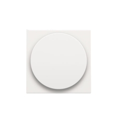 Niko Afwerkingsset voor draaiknopdimmer of extensie, incl. draaiknop, white coated - 154-31003