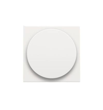 Niko Afwerkingsset voor draaiknopdimmer of extensie, incl. draaiknop, white coated - 154-31003